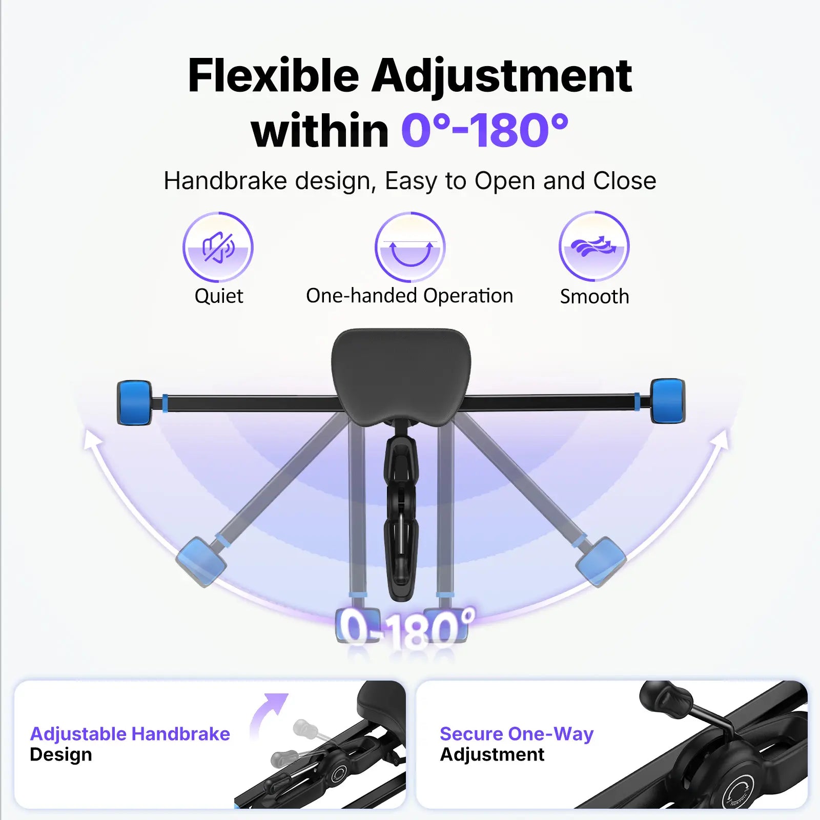 Boost Body Flexibility | 300LBS Load Leg Split Trainer Home Fitness Gear