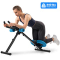 Adjustable Ab Trainer Machine with LCD Monitor, 10-level adjustable resistance, Foldable