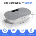 Compact 400LBS Vibration Plate Home Fitness Trainer (Copy)